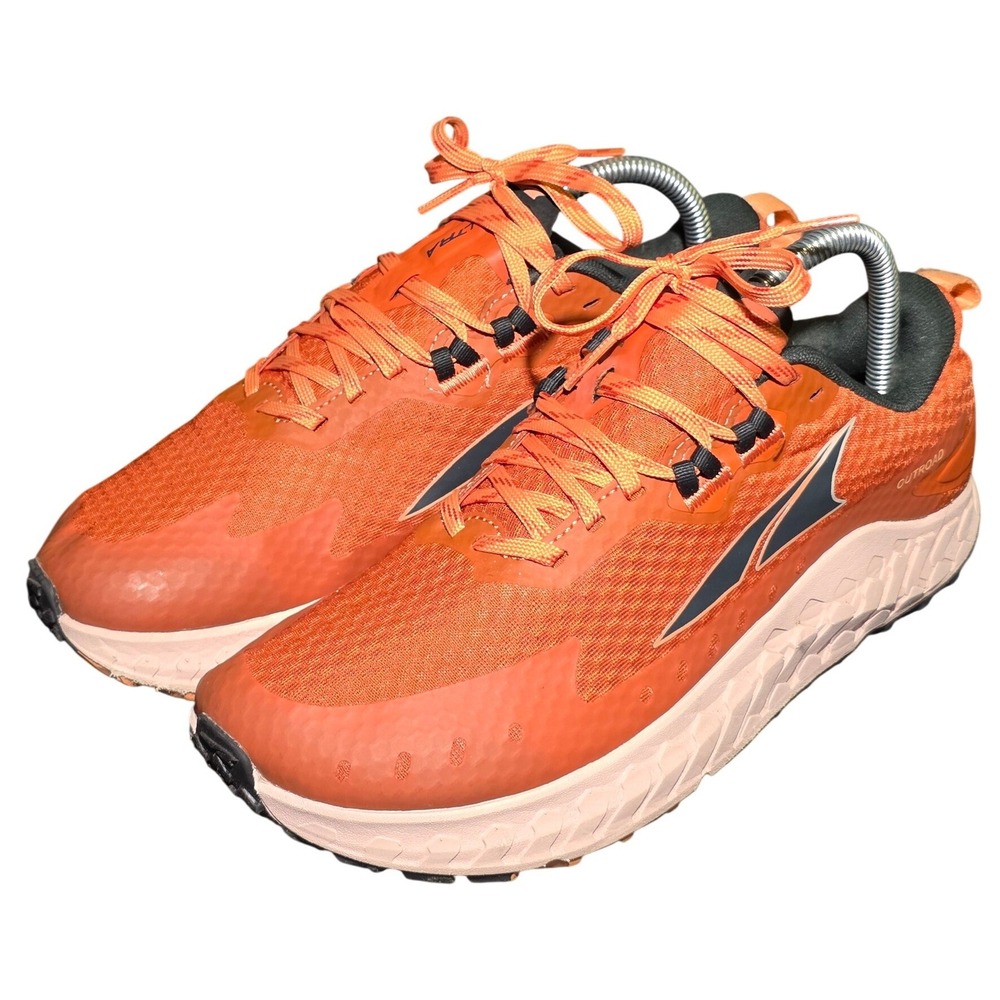 Altra Outroad Women Orange Trail Running Shoes Mesh Sneakers AL0A7R77810